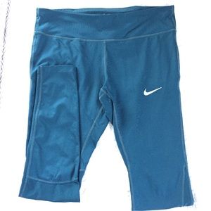 Nike Dri-fit workout pants size L emerald green